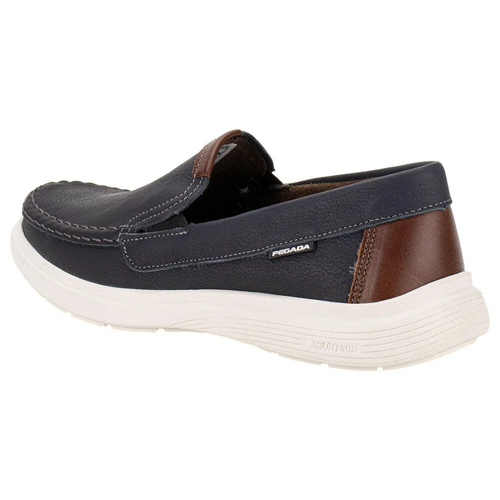 MOCASSIM MASCULINO PEGADA 142201  Azul 2