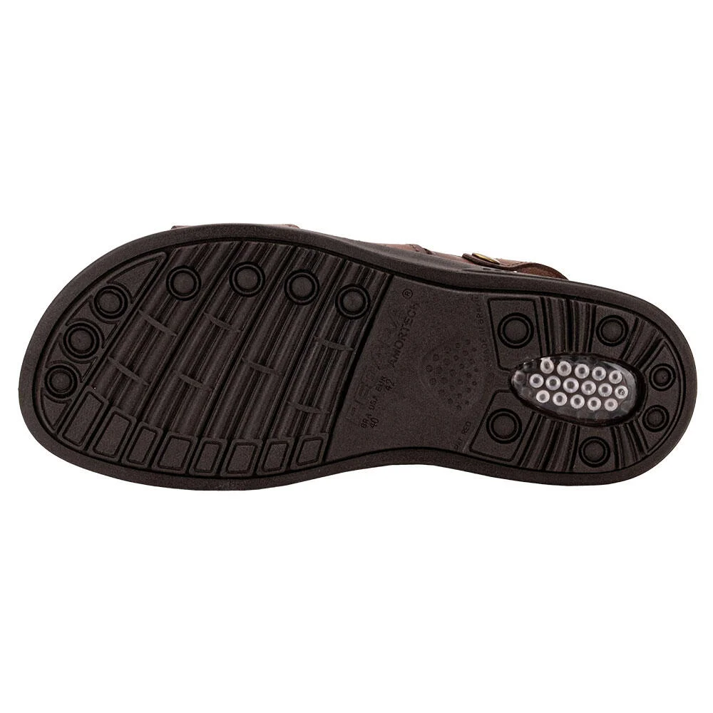 SANDÁLIA MASCULINA PEGADA 131224  Marrom 4