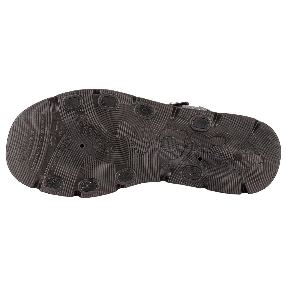 SANDÁLIA FEMININA FLAT SPARKLE ZAXY 19027  Preto 4