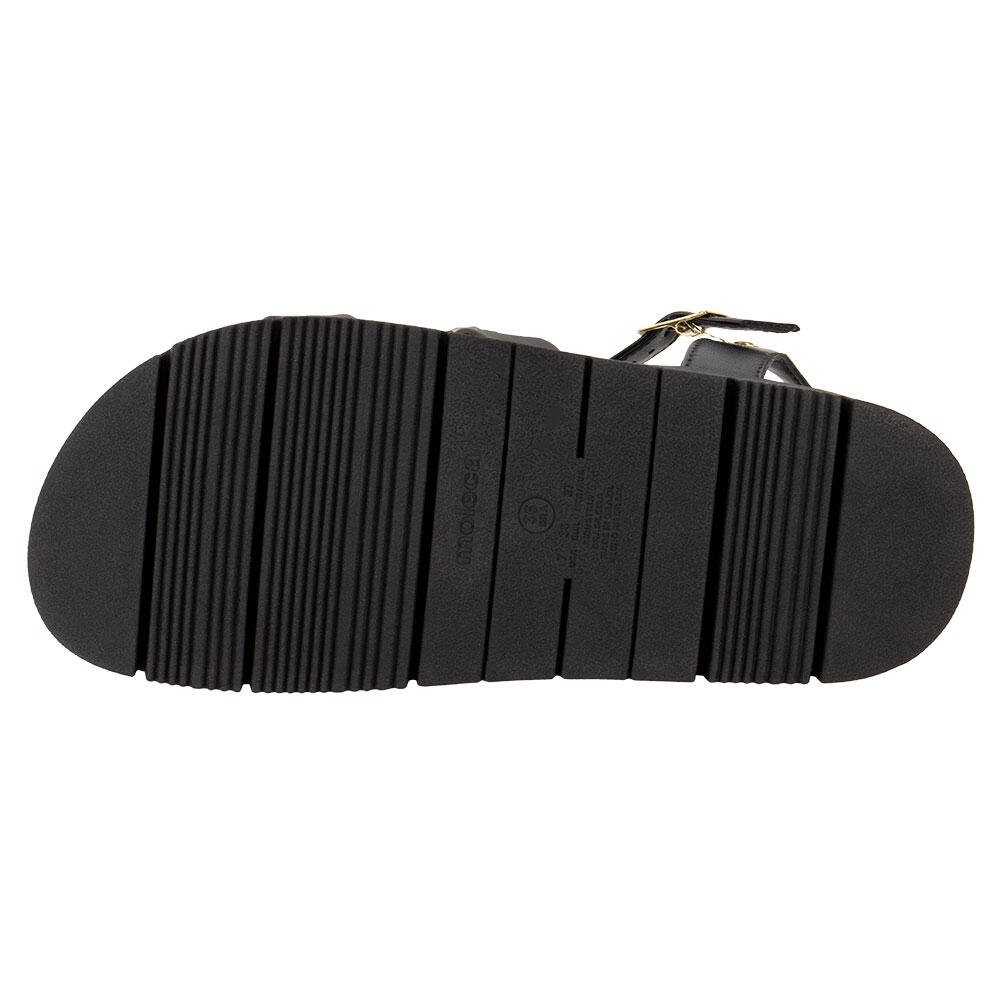 SANDÁLIA FEMININA FLAT MOLECA 5513104 Preto 4