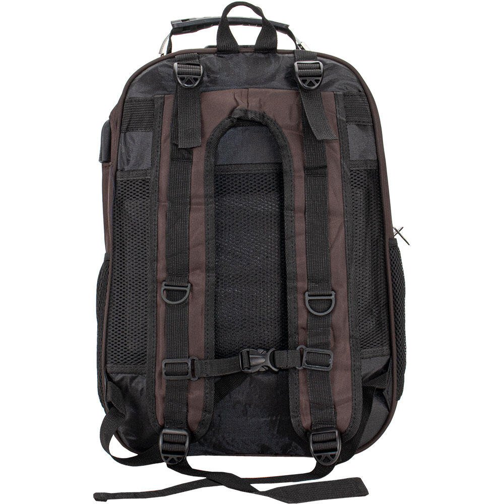 MOCHILA MASCULINA ROYAL STYLE 3509 Marrom 3
