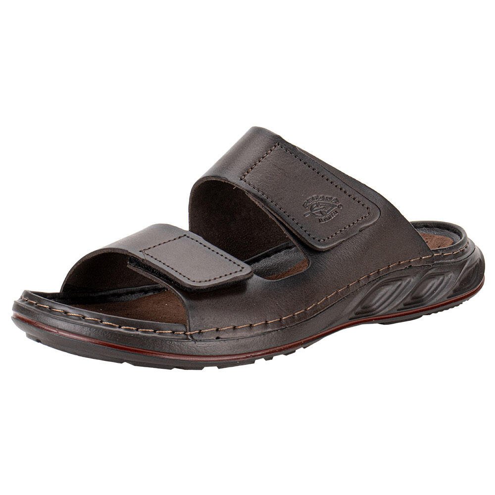 CHINELO MASCULINO PEGADA 134101  Marrom 1