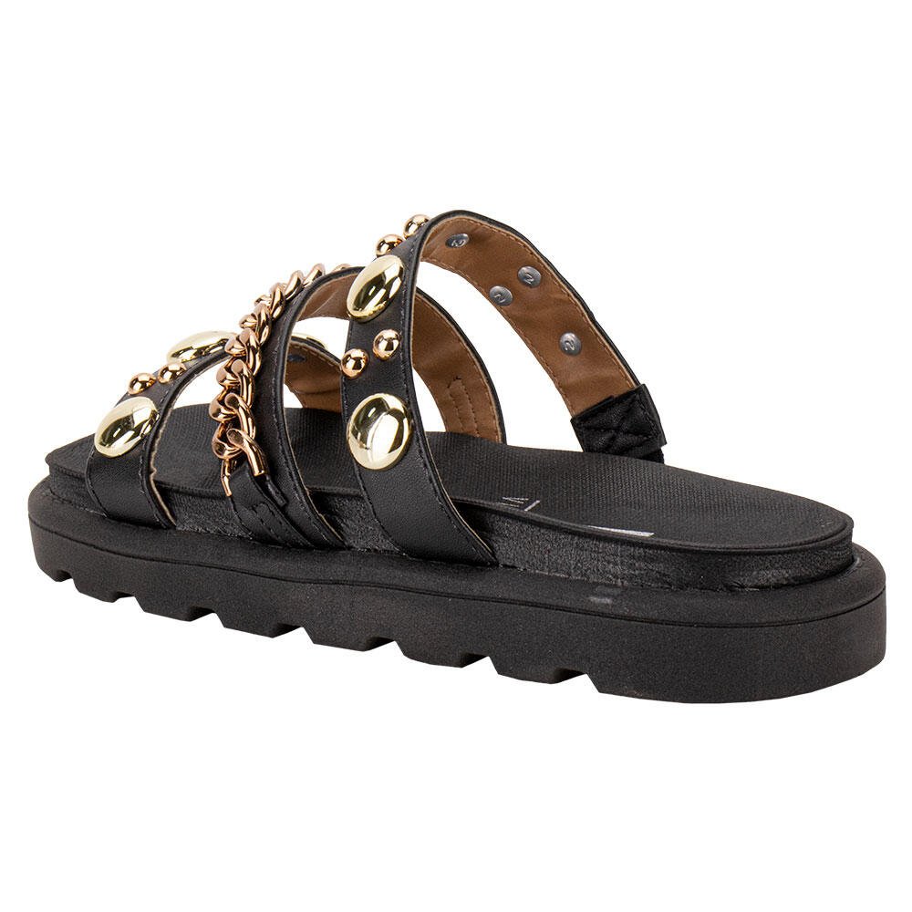 TAMANCO FEMININO FLAT VIZZANO 6510102 Preto 3