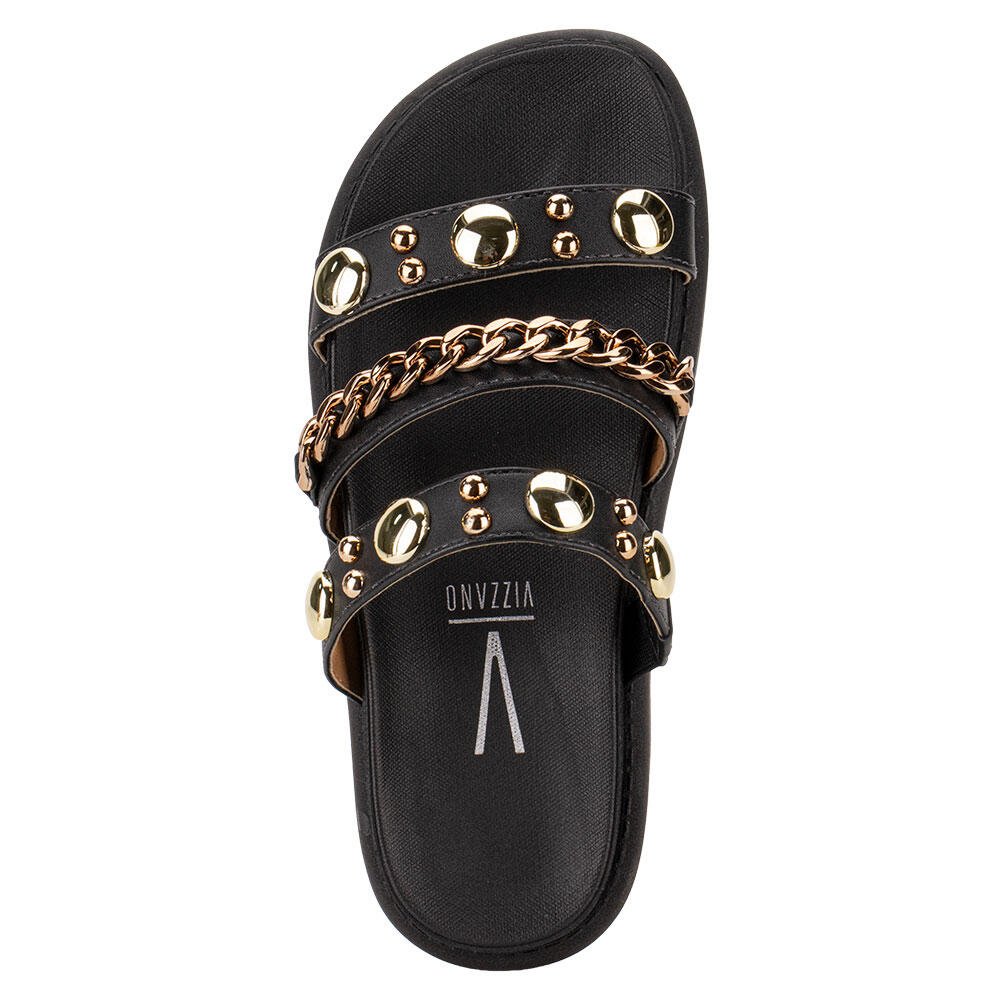 TAMANCO FEMININO FLAT VIZZANO 6510102 Preto 5