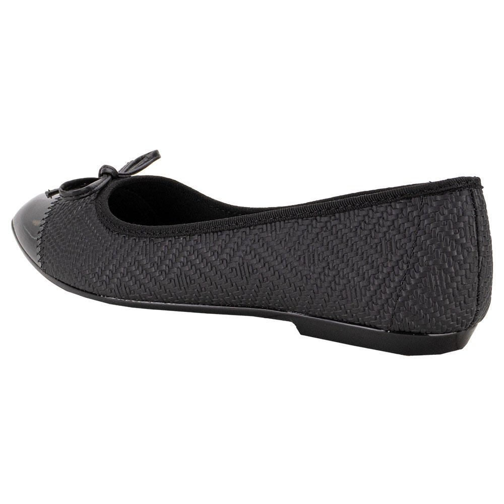 SAPATILHA FEMININA FLAT MOLECA 5729110  Preto 3