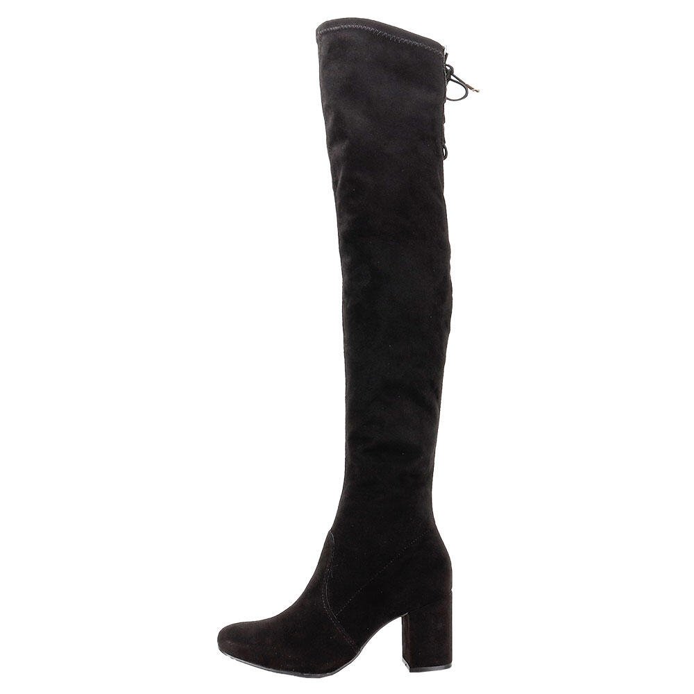 BOTA FEMININA OVER THE KNEE VIA MARTE 024001  Preto 2