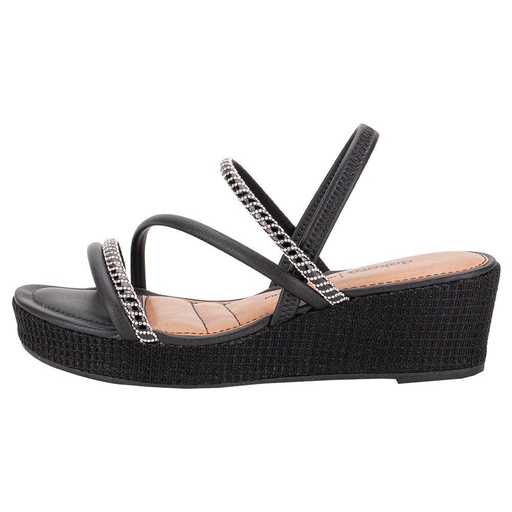 SANDÁLIA FEMININA ANABELA DAKOTA Y8321  Preto 2