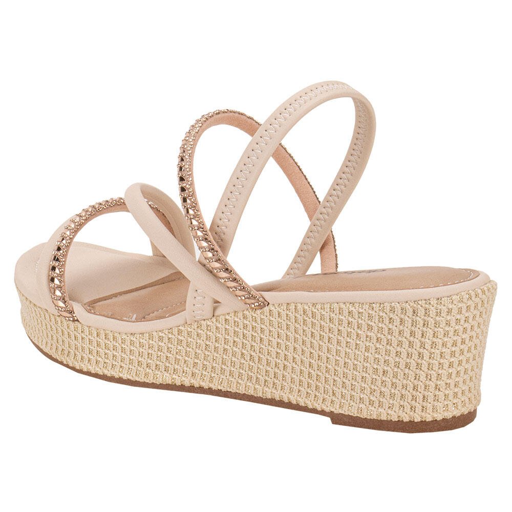 SANDÁLIA FEMININA ANABELA DAKOTA Y8321  Branco 3