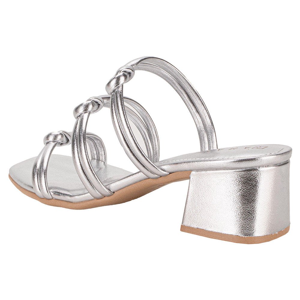 TAMANCO FEMININO SALTO GROSSO RAMARIM 2430201 Prata 3