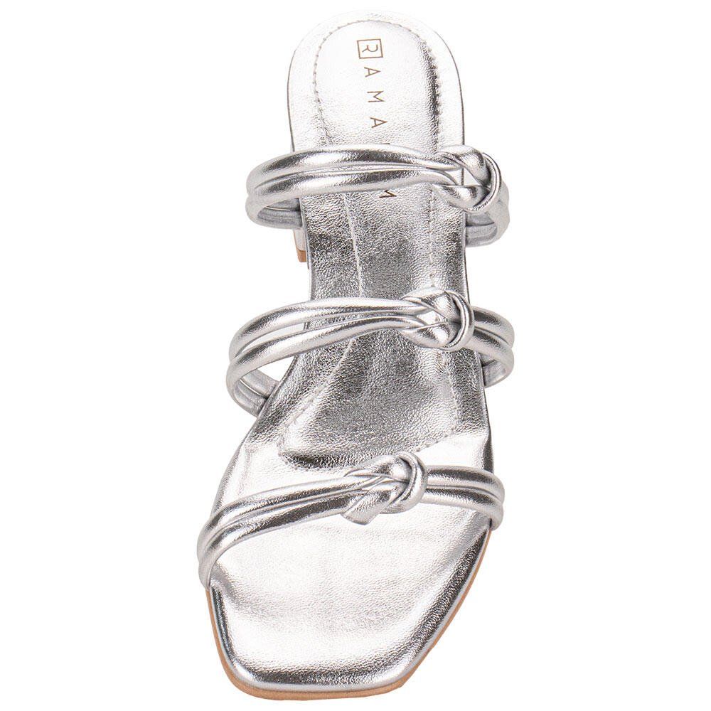 TAMANCO FEMININO SALTO GROSSO RAMARIM 2430201 Prata 5