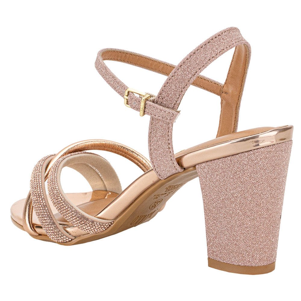 SANDÁLIA FEMININA SALTO GROSSO VIZZANO 62621026  Rosa 3