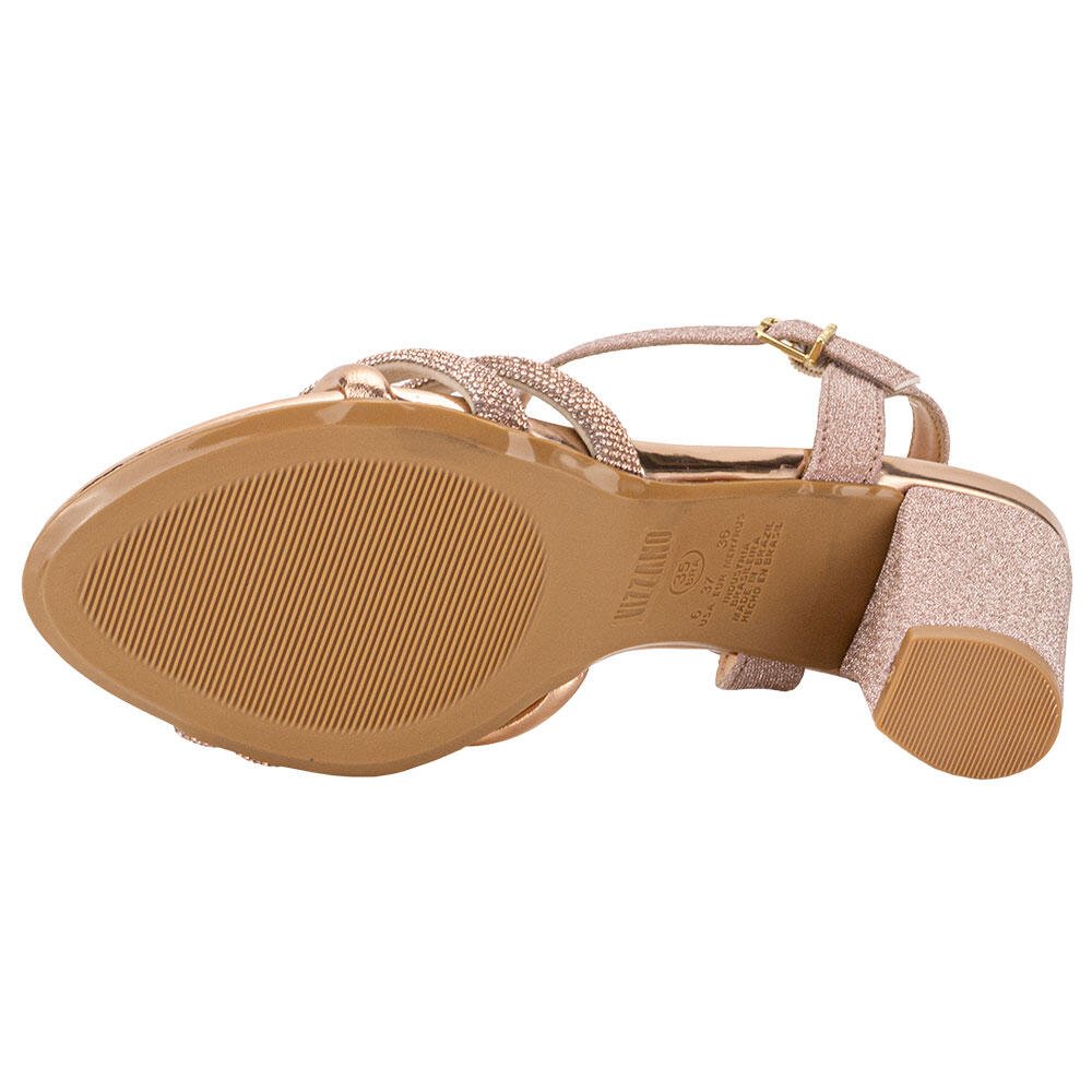 SANDÁLIA FEMININA SALTO GROSSO VIZZANO 62621026  Rosa 4