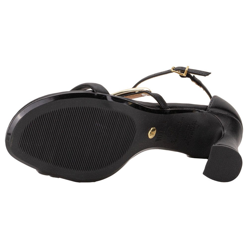 SANDÁLIA FEMININA SALTO GROSSO VIZZANO 6517206  Preto 4