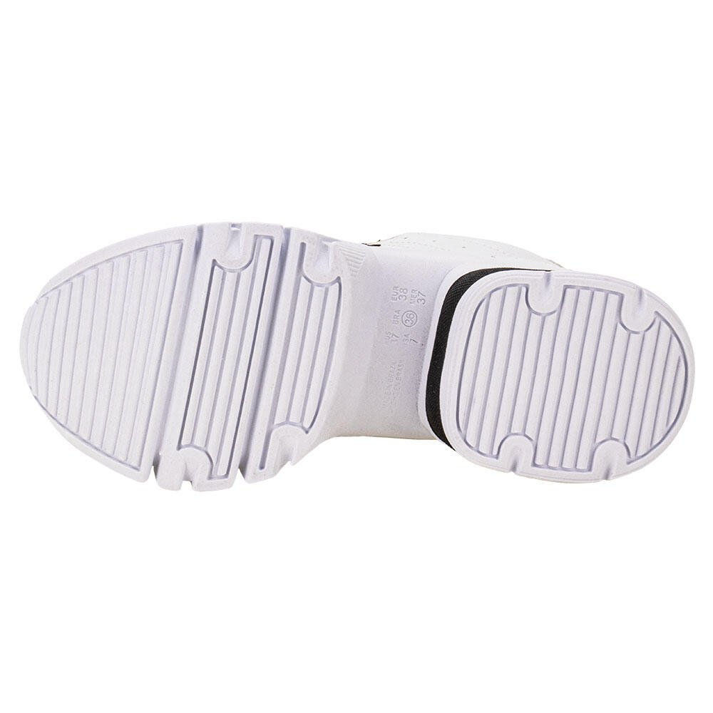 TÊNIS FEMININO DAD SNEAKER RAMARIM 2480203  Branco/Preto 4