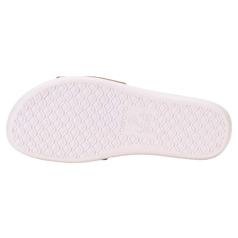 CHINELO FEMININO SLIDE BEIRA RIO 8360303 Marrom 4