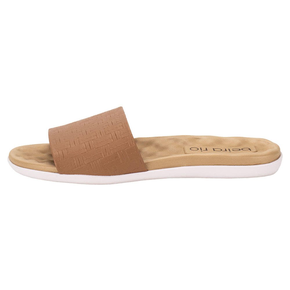 CHINELO FEMININO SLIDE BEIRA RIO 8360303  Marrom 3