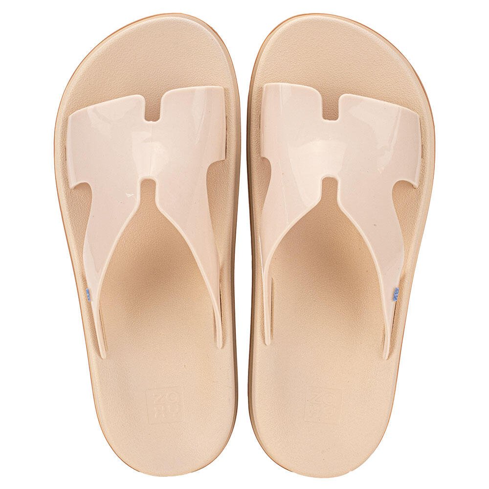 CHINELO FEMININO SLIDE DAILY ZAXY 19150 Bege 1