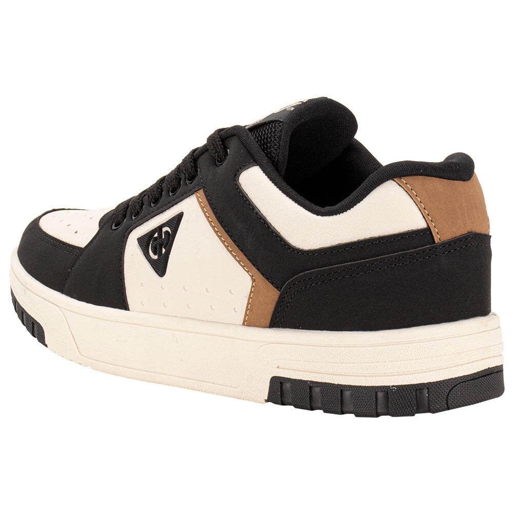 TÊNIS MASCULINO VOLT 2 OLLIE 401  Bege/Preto 3