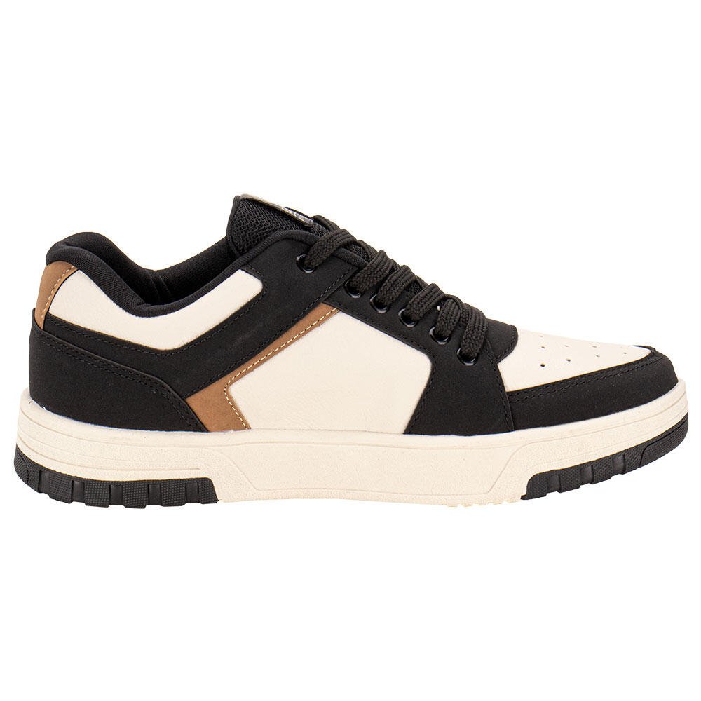 TÊNIS MASCULINO VOLT 2 OLLIE 401  Bege/Preto 5