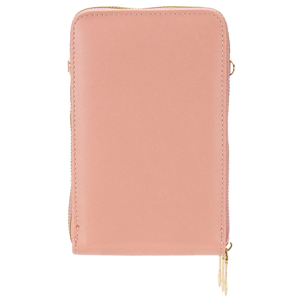 BOLSA FEMININA TRANSVERSAL H.E PR1034  Rosa 3