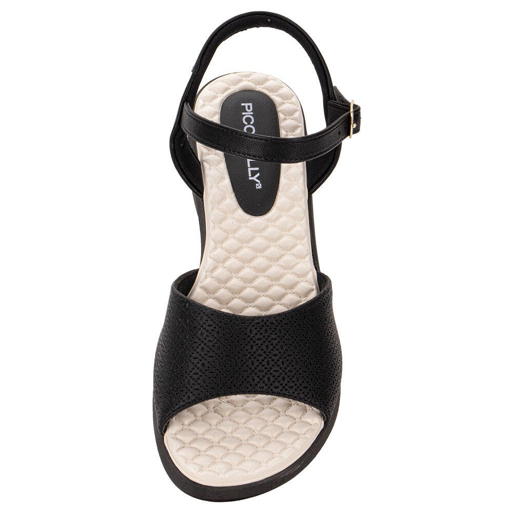 SANDÁLIA FEMININA ANABELA PICCADILLY 540363  Preto 5