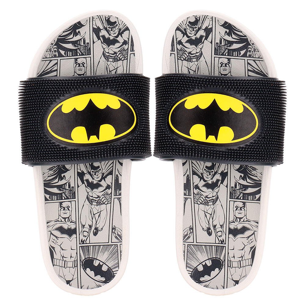 CHINELO INFANTIL SLIDE BATMAN DARKNESS GRENDENE KIDS 23183 