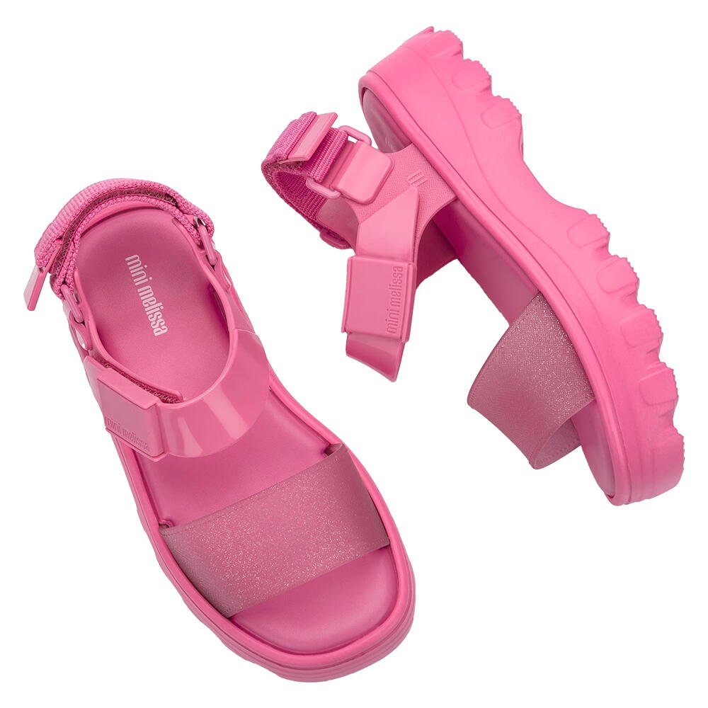 MINI MELISSA KICK OFF SANDAL INFANTIL 35692 Rosa 3