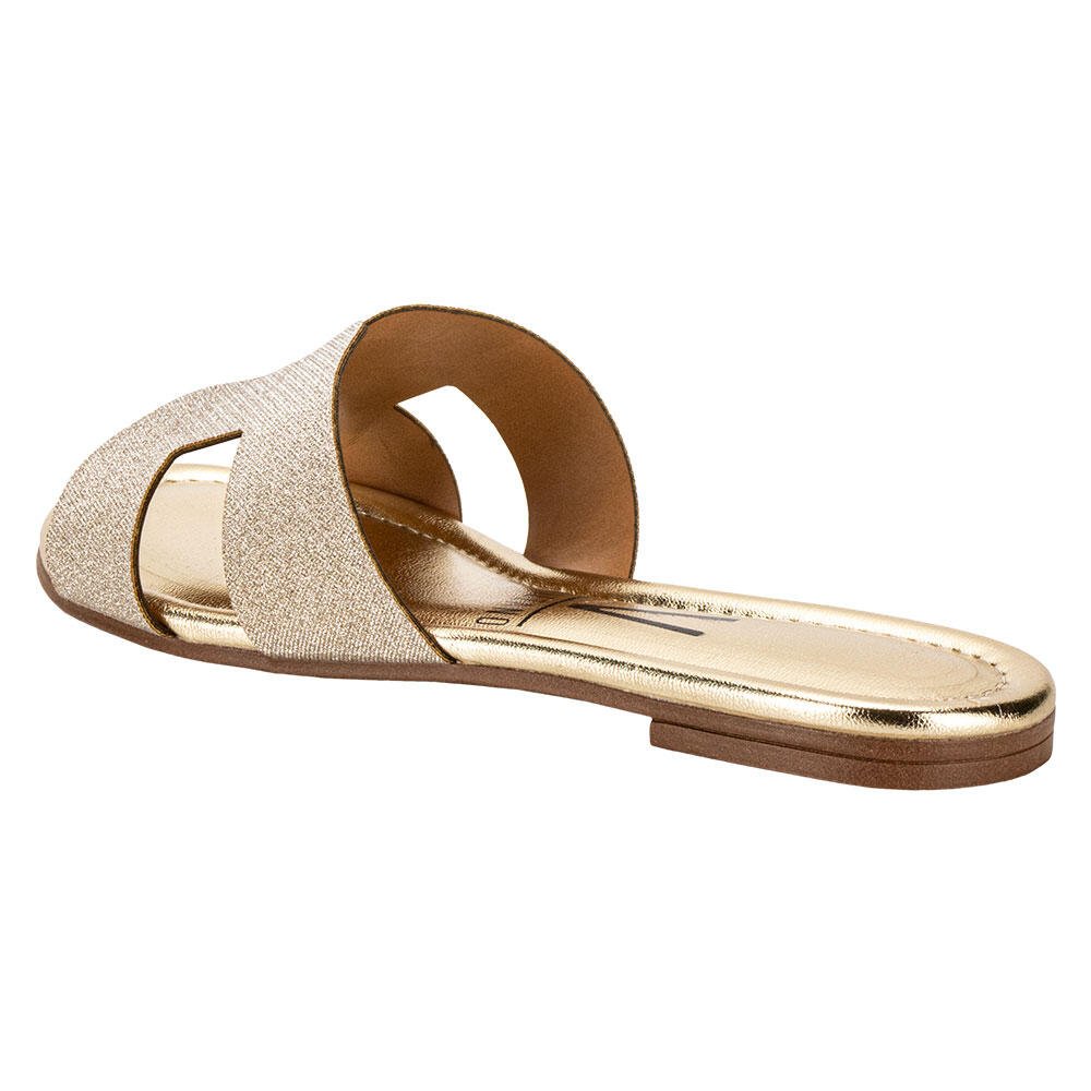 TAMANCO FEMININO FLAT VIZZANO 6371167 Dourado 3