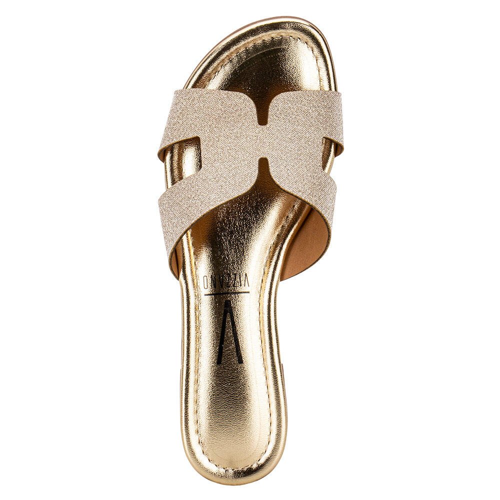TAMANCO FEMININO FLAT VIZZANO 6371167 Dourado 5