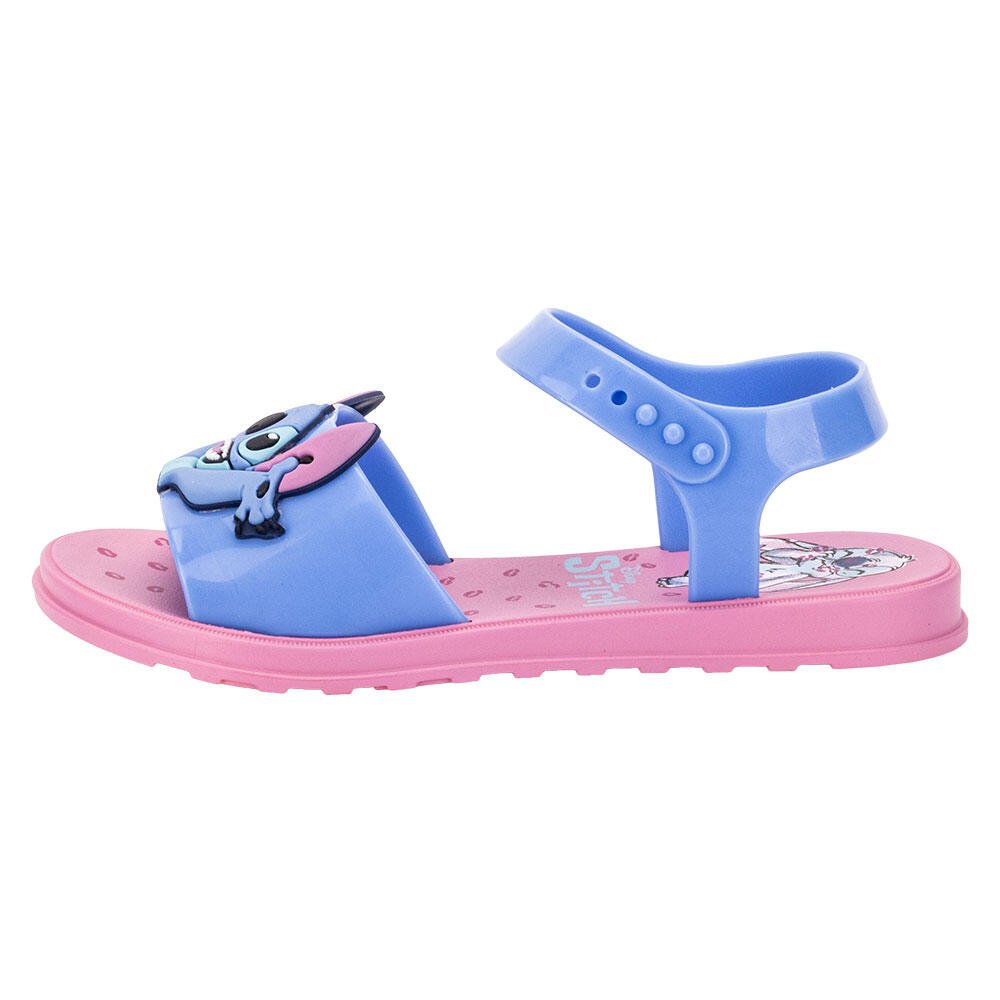 SANDÁLIA INFANTIL STITCH TO PLAY GRENDENE KIDS 23196 Azul/Rosa 2