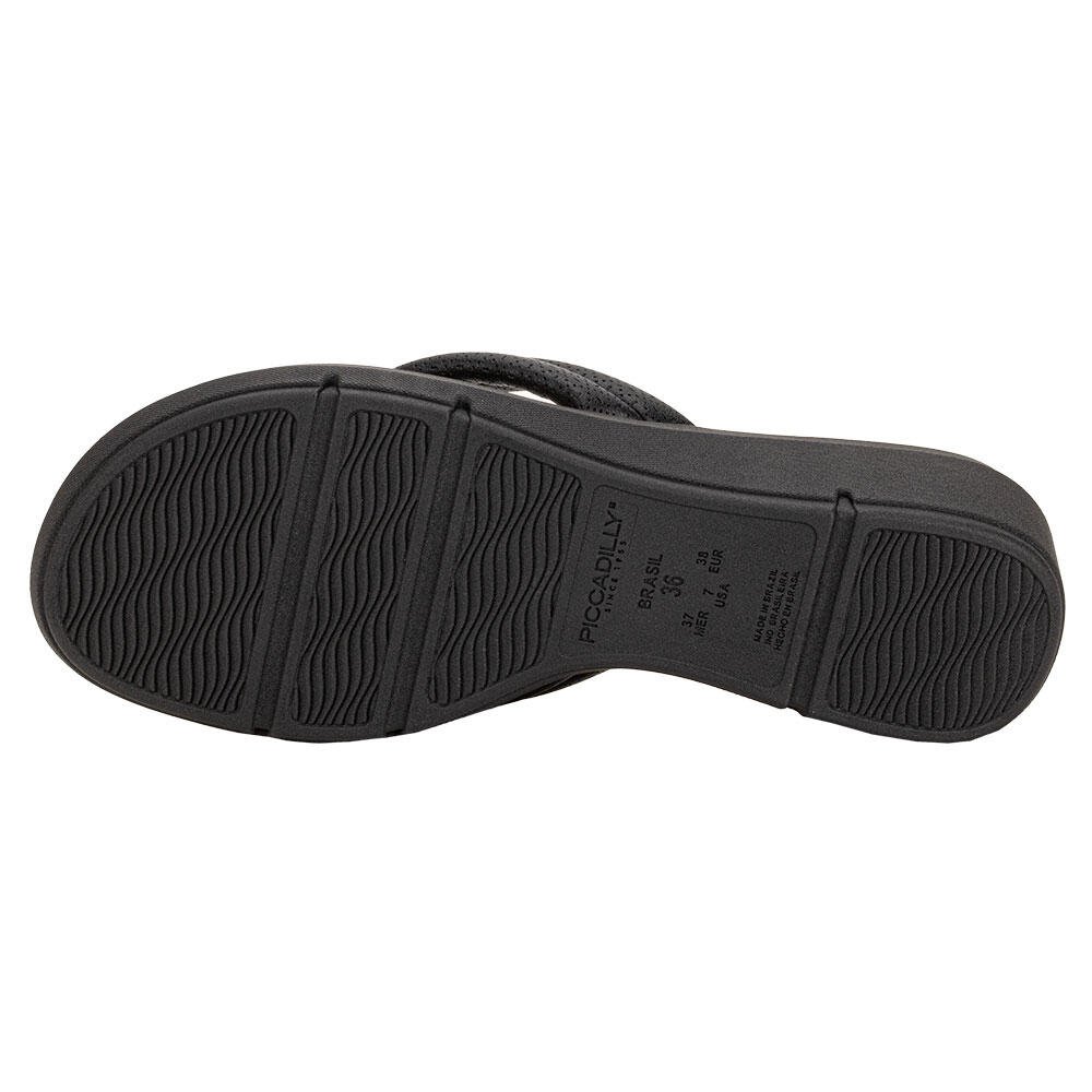 TAMANCO FEMININO ANABELA PICCADILLY 540356 Preto 4