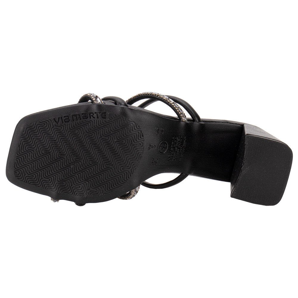 TAMANCO FEMININO SALTO GROSSO VIA MARTE 105012  Preto 4