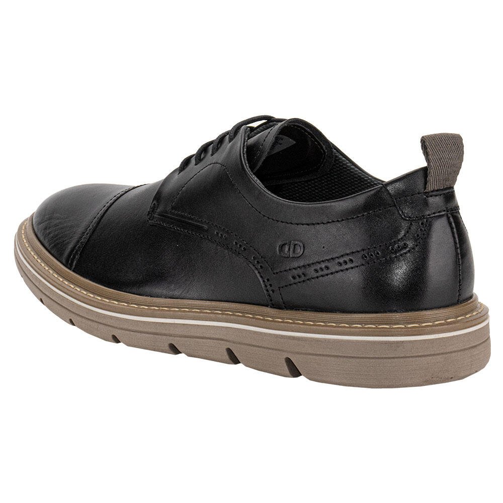 SAPATO MASCULINO JEFF DEMOCRATA 604101  Preto 3