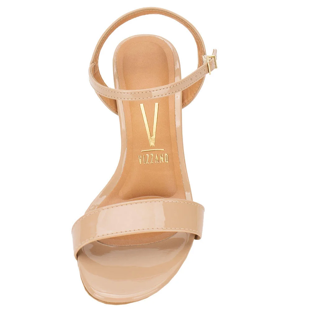 SANDÁLIA FEMININA SALTO GROSSO VIZZANO 6517100  Bege 5