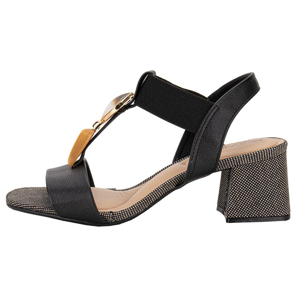 SANDÁLIA FEMININA SALTO GROSSO MODARE 7172113 Preto 2