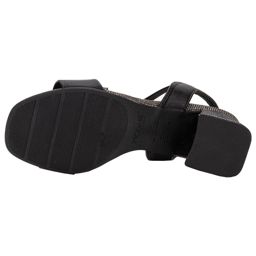 SANDÁLIA FEMININA SALTO GROSSO MODARE 7172113 Preto 4