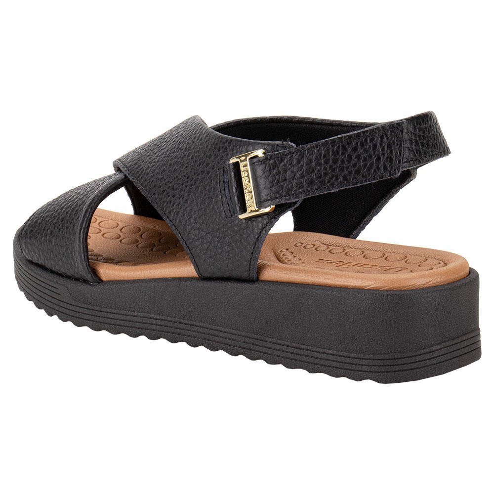 SANDÁLIA FEMININA ANABELA USAFLEX MA10005 Preto 3