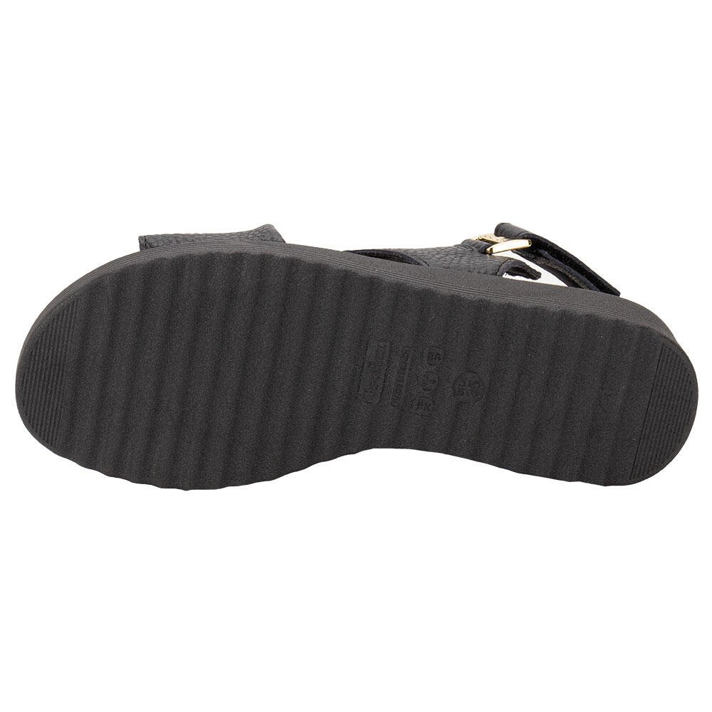 SANDÁLIA FEMININA ANABELA USAFLEX MA10005 Preto 4