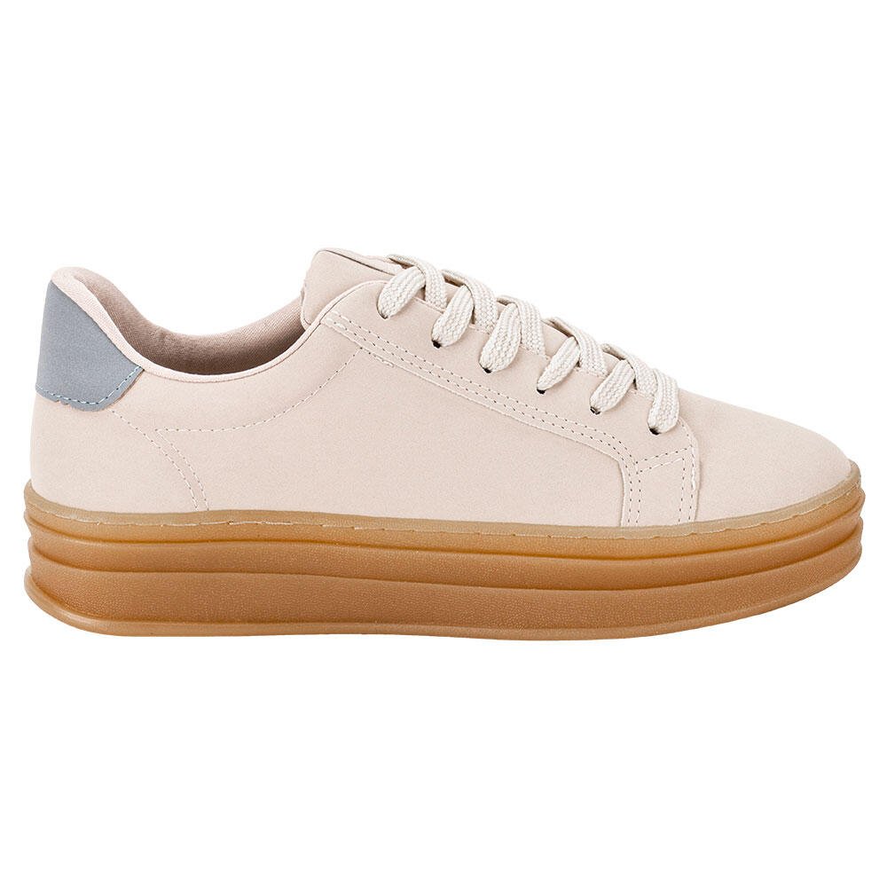 TÊNIS FEMININO CASUAL VIA MARTE 156002  Bege 5