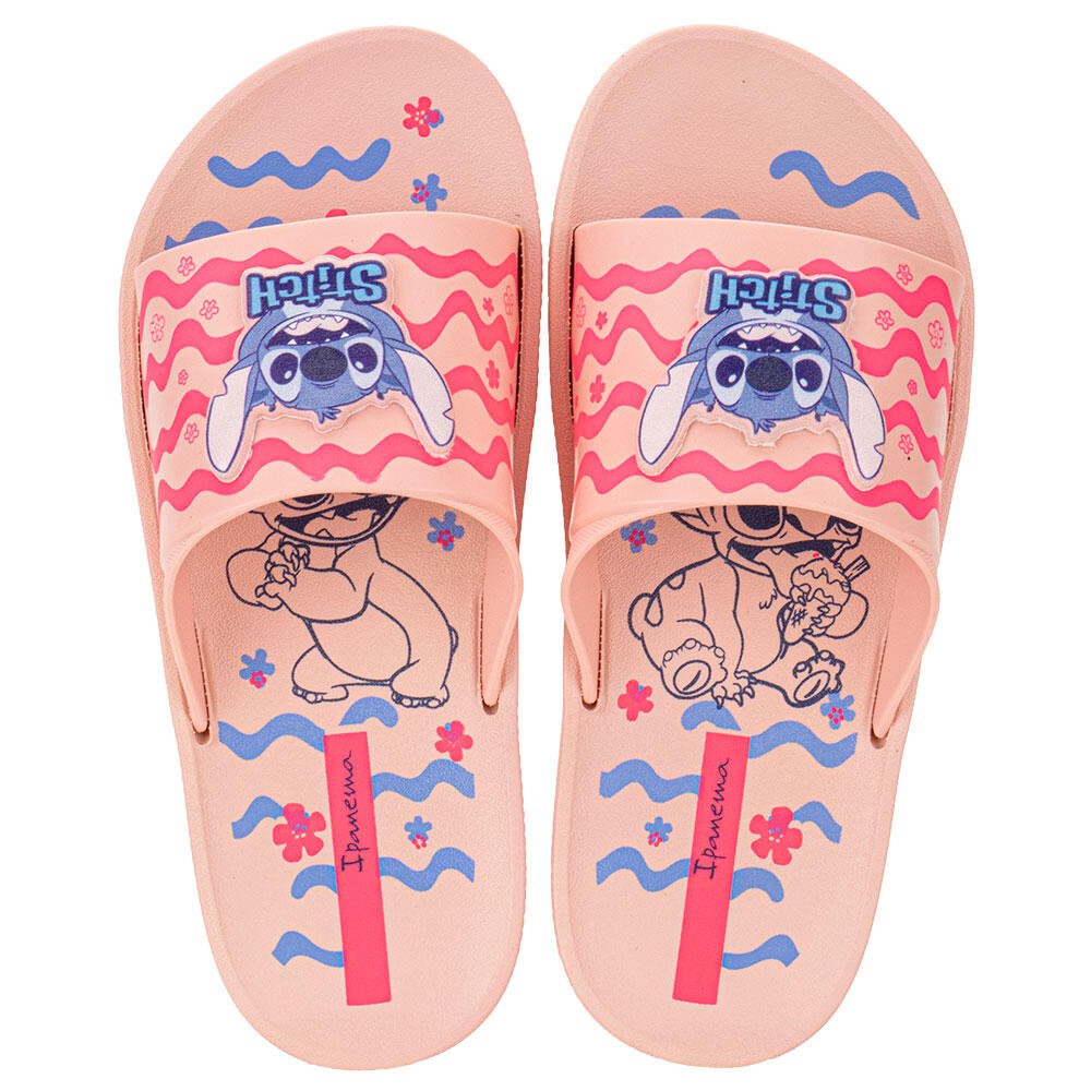 CHINELO INFANTIL SLIDE DISNEY STITCH GRENDENE KIDS 27367 