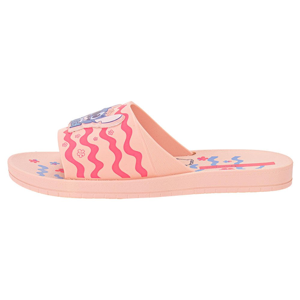 CHINELO INFANTIL SLIDE DISNEY STITCH GRENDENE KIDS 27367  Rosa 3