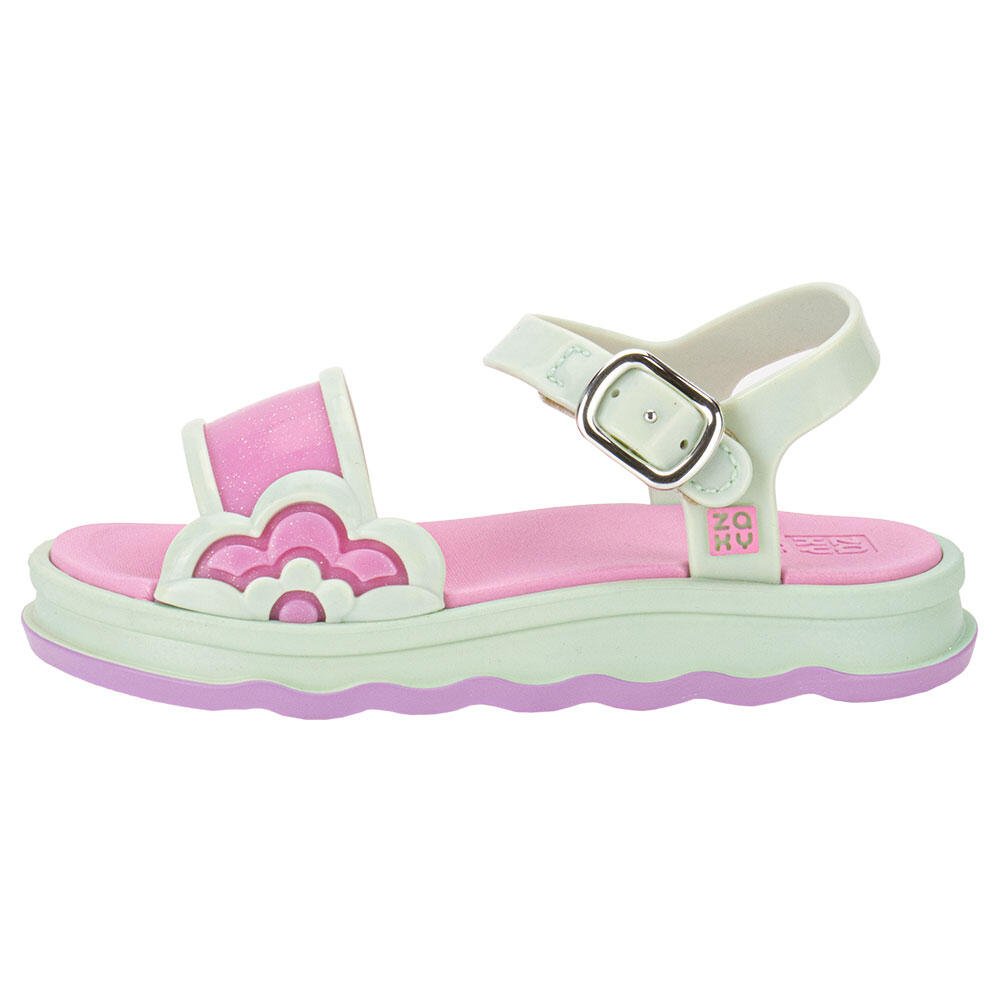 SANDÁLIA INFANTIL FOFURINHA ZAXYNINA 18988  Verde 2