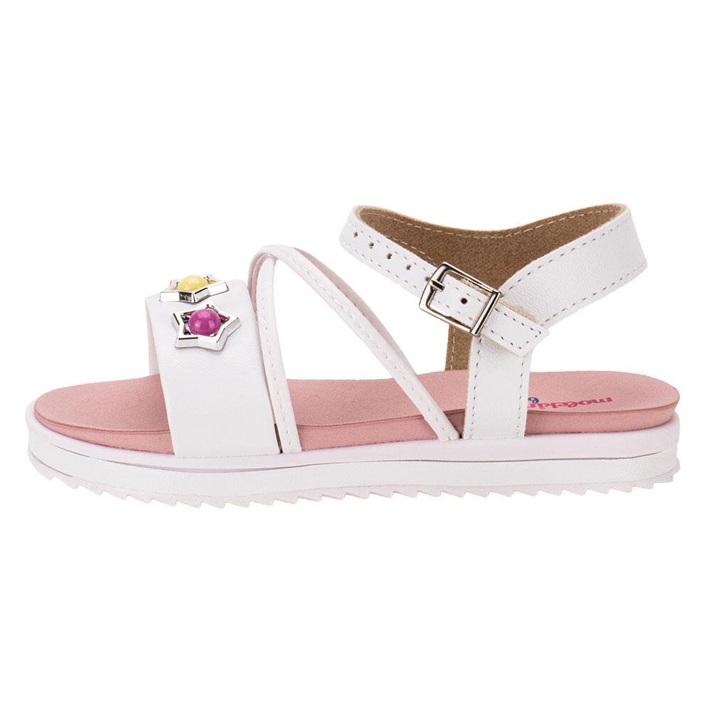 SANDÁLIA INFANTIL BABY MOLEKINHA 2724117  Branco 2