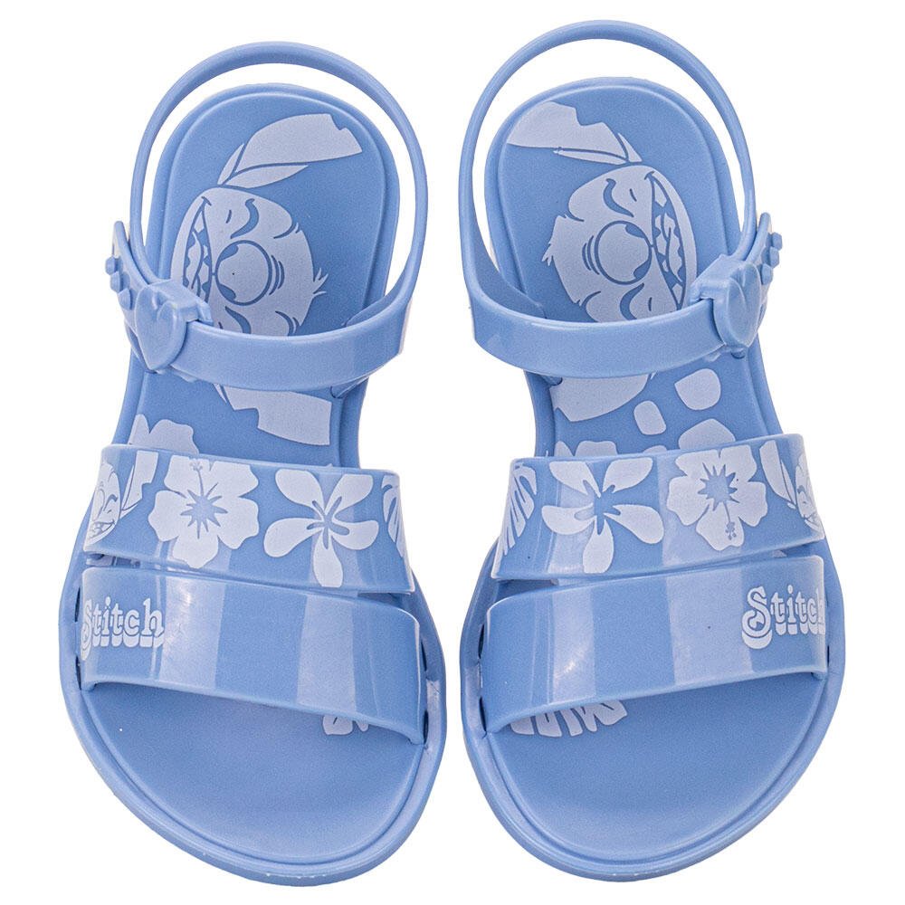 KIT SANDALIA INFANTIL DISNEY E RELÓGIO STITCH TIME GRENDENE  Azul 5