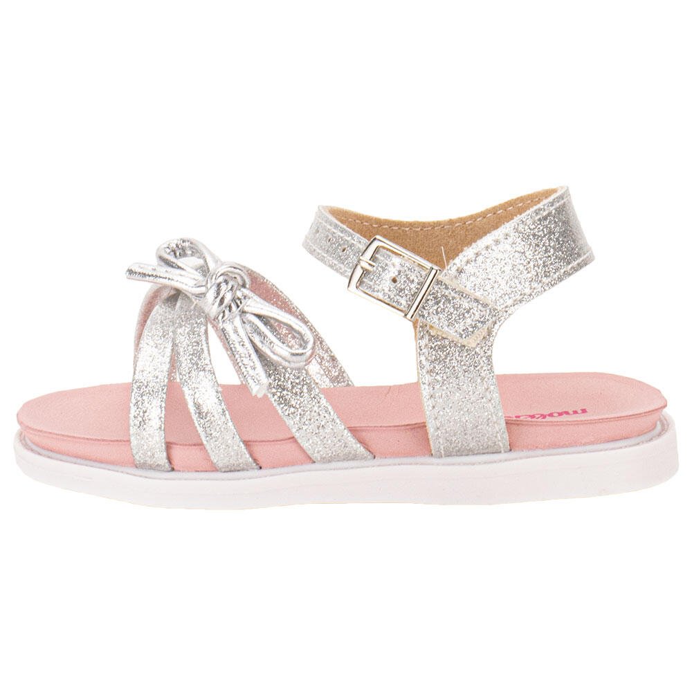 SANDÁLIA INFANTIL BABY MOLEKINHA 2714222  Prata 2