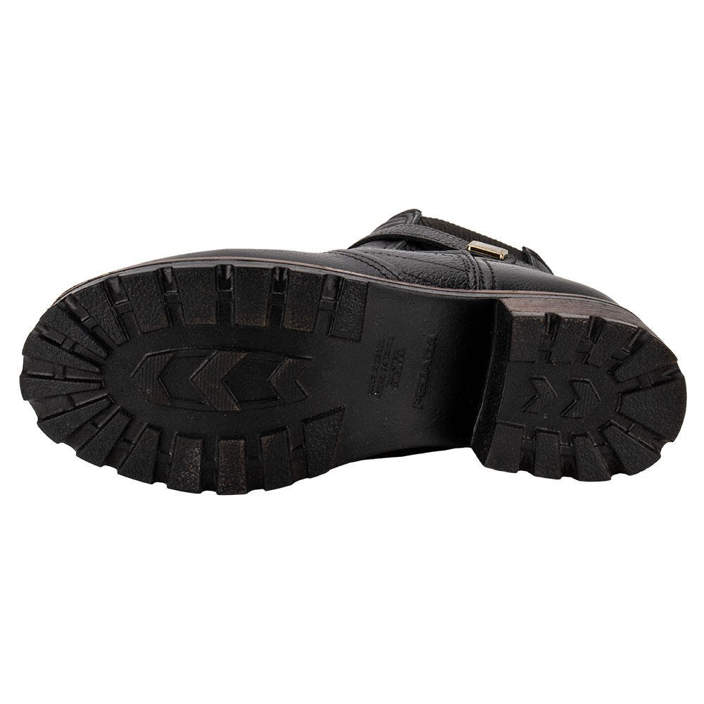 BOTA FEMININA CANO BAIXO PEGADA 281412 Preto 4