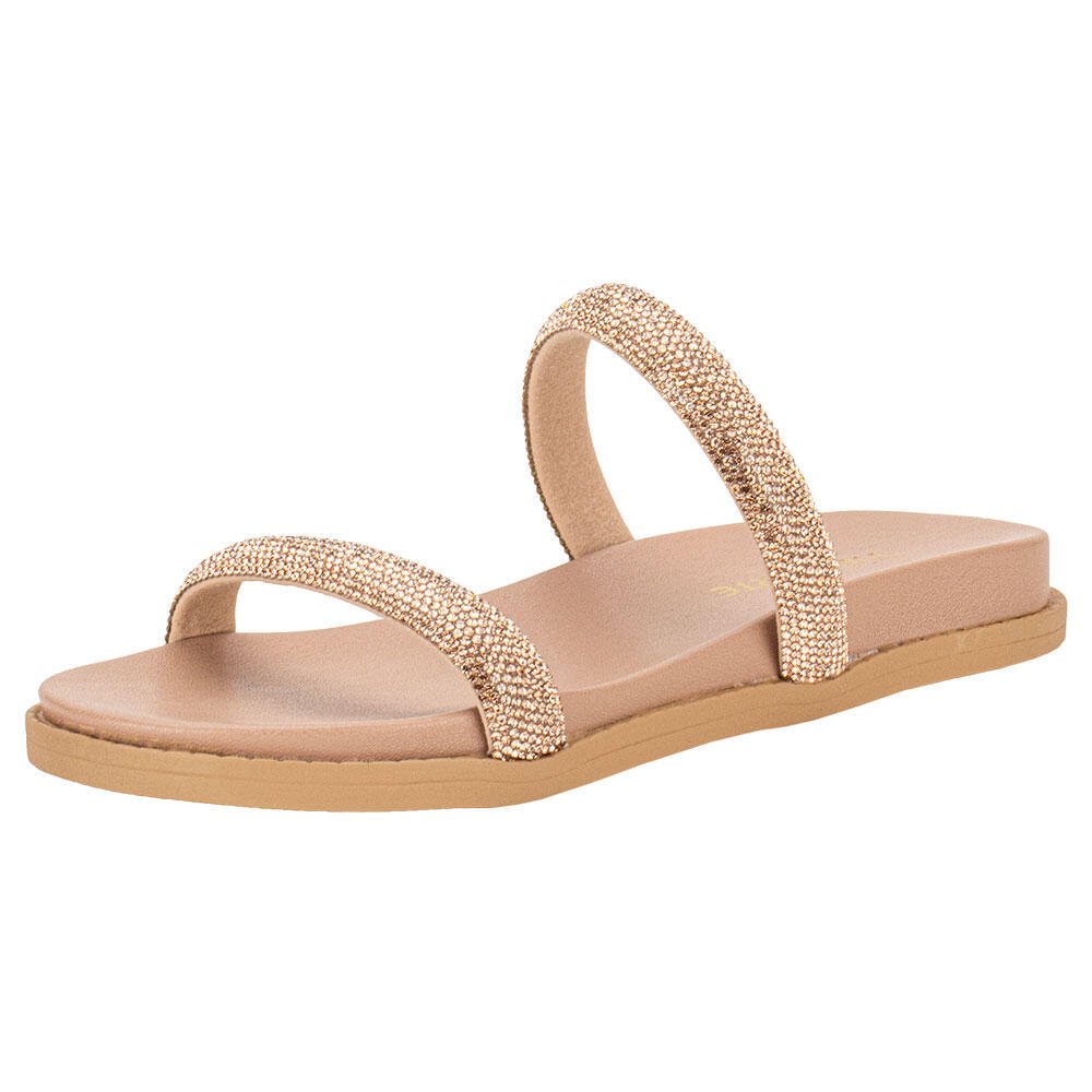TAMANCO FEMININO FLAT VIA MARTE 107010  Marrom 1
