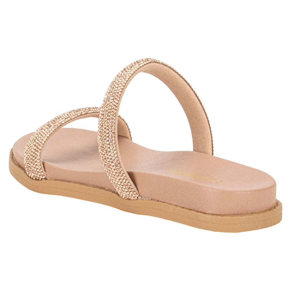 TAMANCO FEMININO FLAT VIA MARTE 107010  Marrom 3