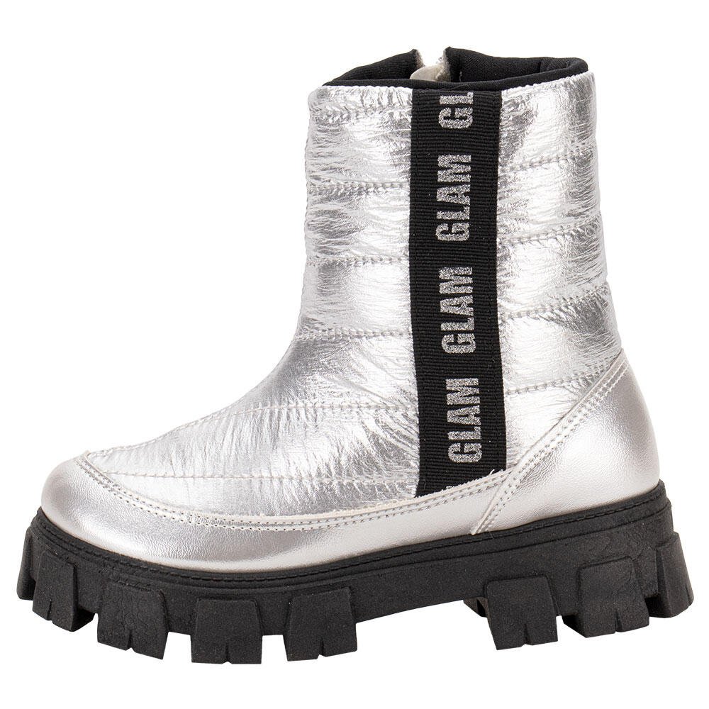 BOTA INFANTIL FANFIK TRENDY KIDY 4340007  Prata 2