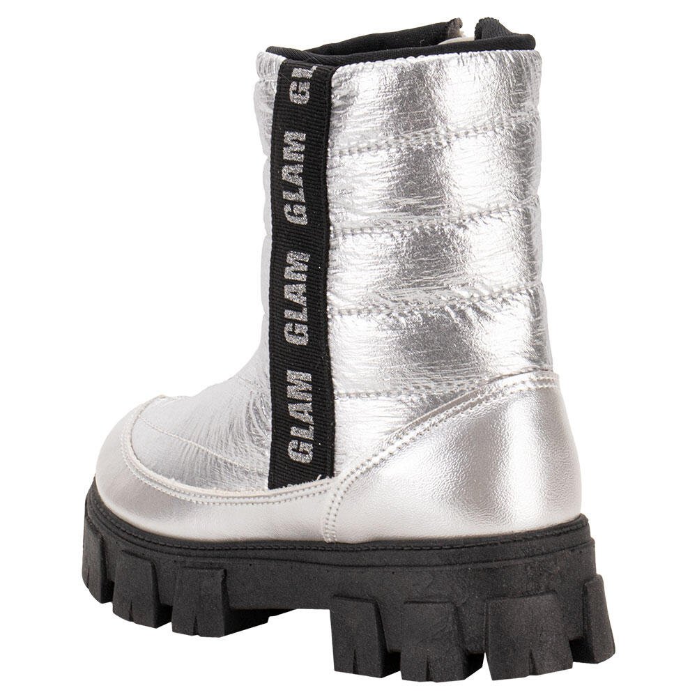 BOTA INFANTIL FANFIK TRENDY KIDY 4340007  Prata 3